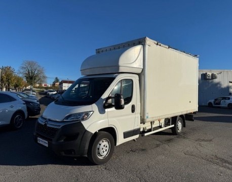 JUMPER CAISSE 20M3 + HAYON BLUEHDI 140 S&S CONTROL