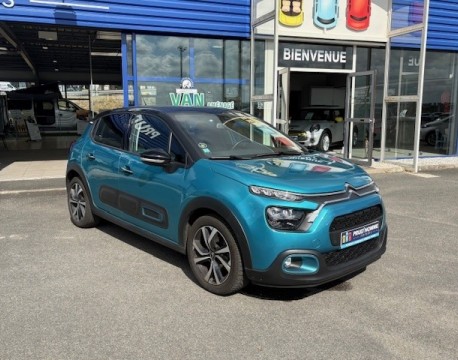 C3 1.2 PURETECH 110CH S&S SHINE PACK EAT6 + BOITIER FLEX FUEL