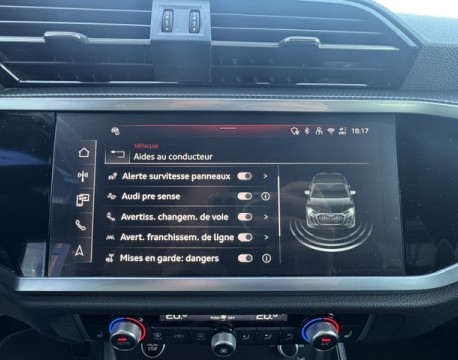 Q3 SPORTBACK 35 TDI 150CH S LINE S TRONIC 7 + OPTIONS