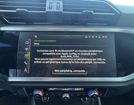 Q3 SPORTBACK 35 TDI 150CH S LINE S TRONIC 7 + OPTIONS